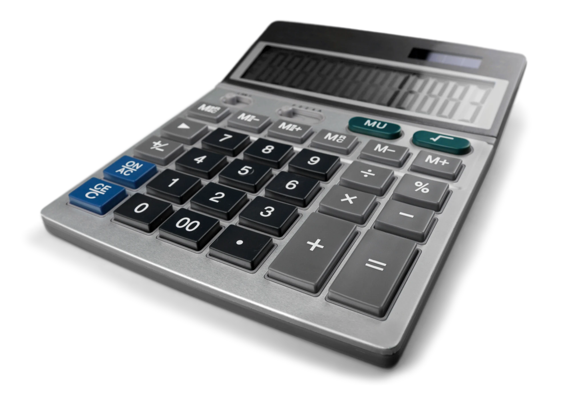A calculator, representing the CO2 savings calculator